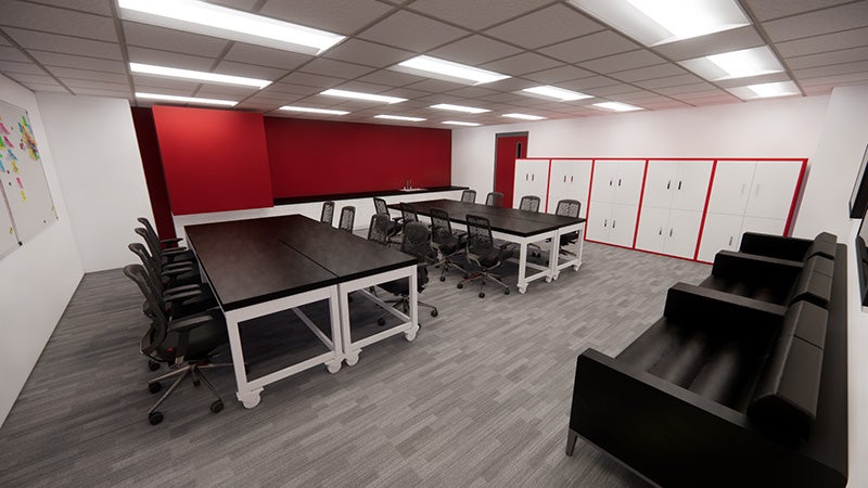 Mercer Xlab rendering group project space