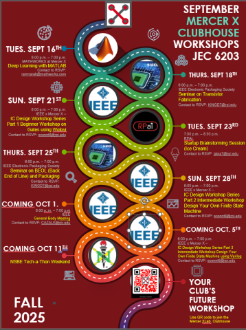 SEPTEMBER Mercer X Clubhouse Workshops and Seminars