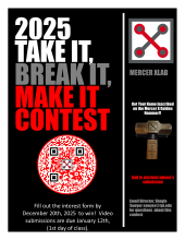 Mercer XLab Take It, Break It, Make It Contest Participation Form
